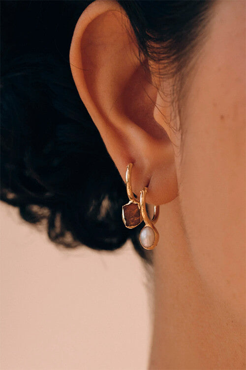 Luna Earrings - Silver