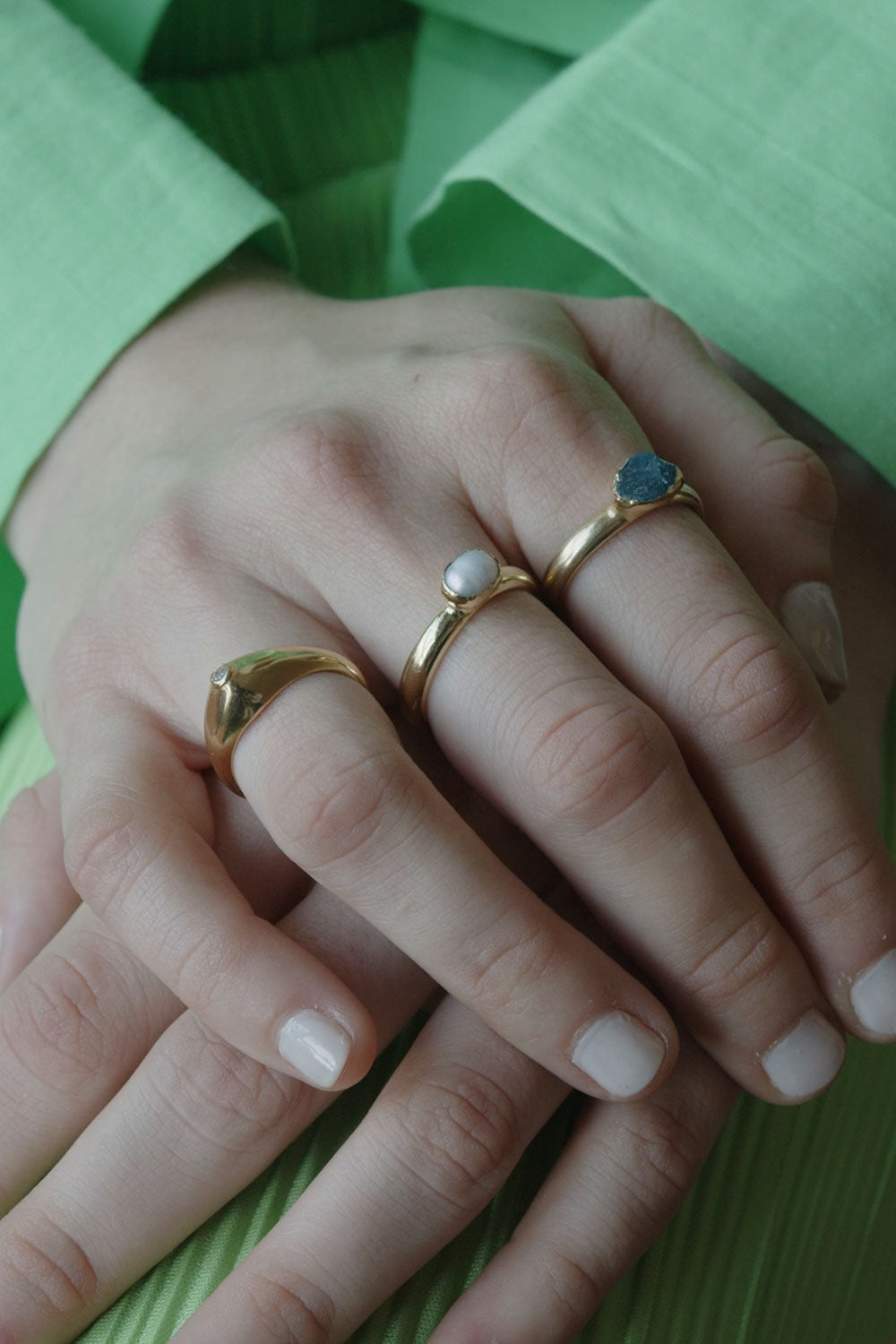 Luna Gold Ring