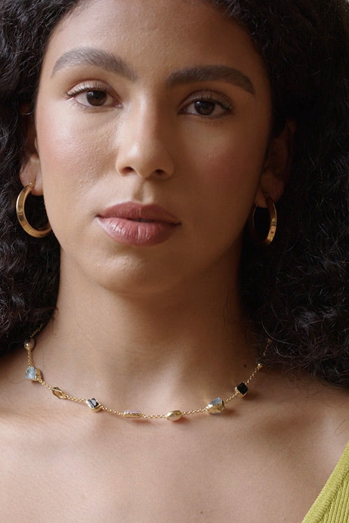 Flora Necklace - Gold