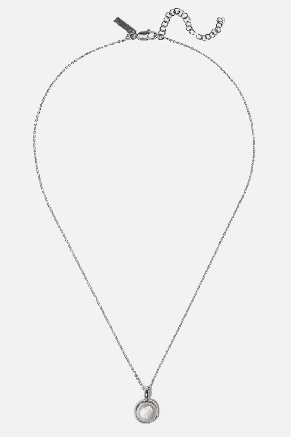 Perola Necklace - Silver