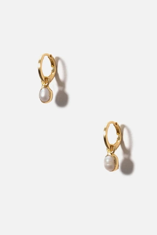 Gold Luna Earrings