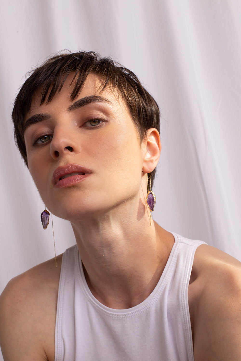 Alec Threader Earrings