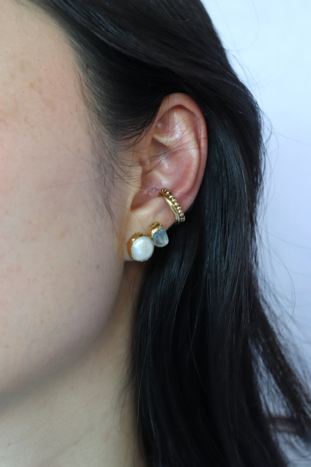 Maya Studs - Gold