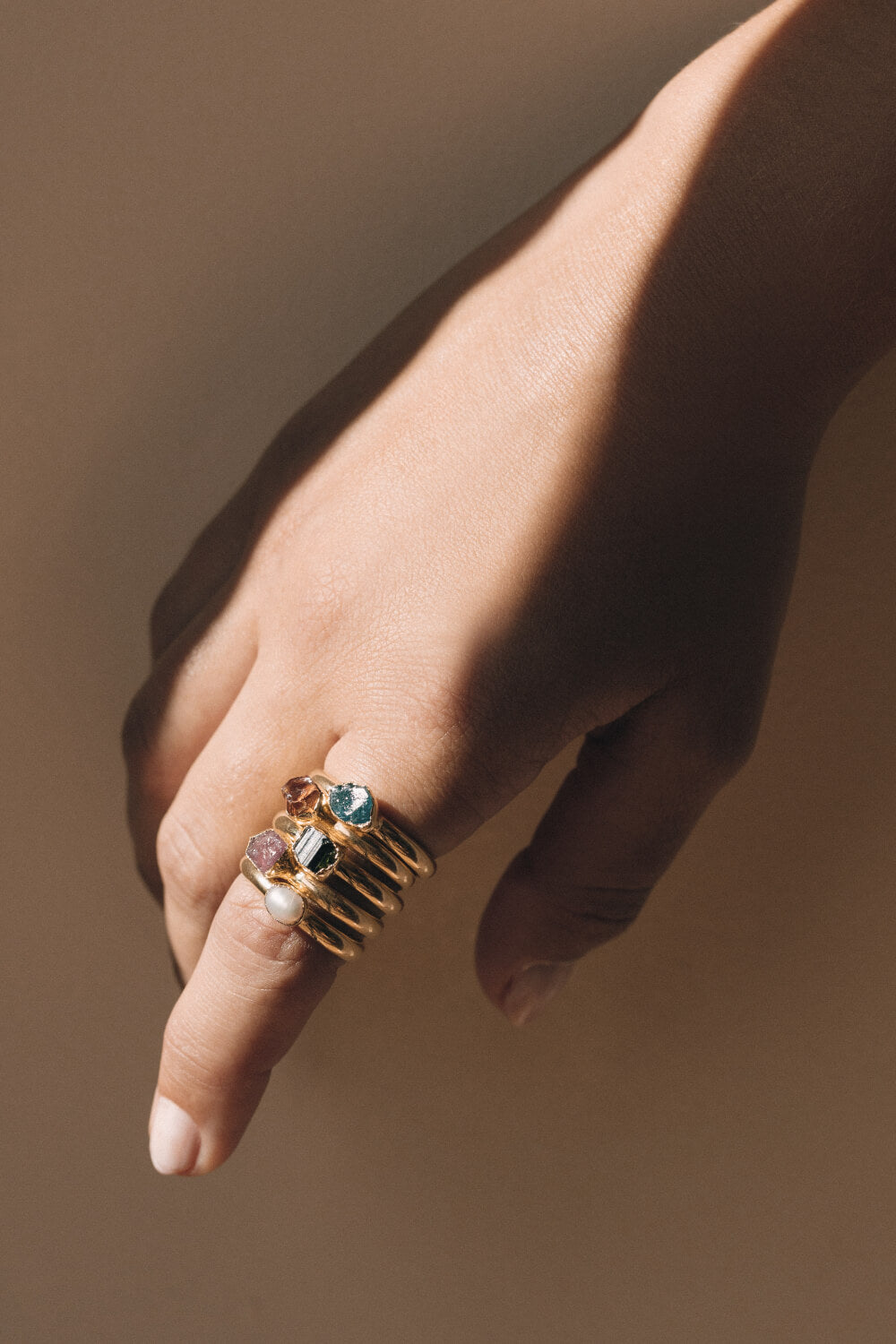 Luna Gold Ring