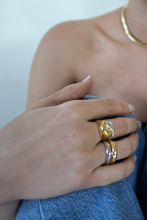 Bouquet Ring - Gold