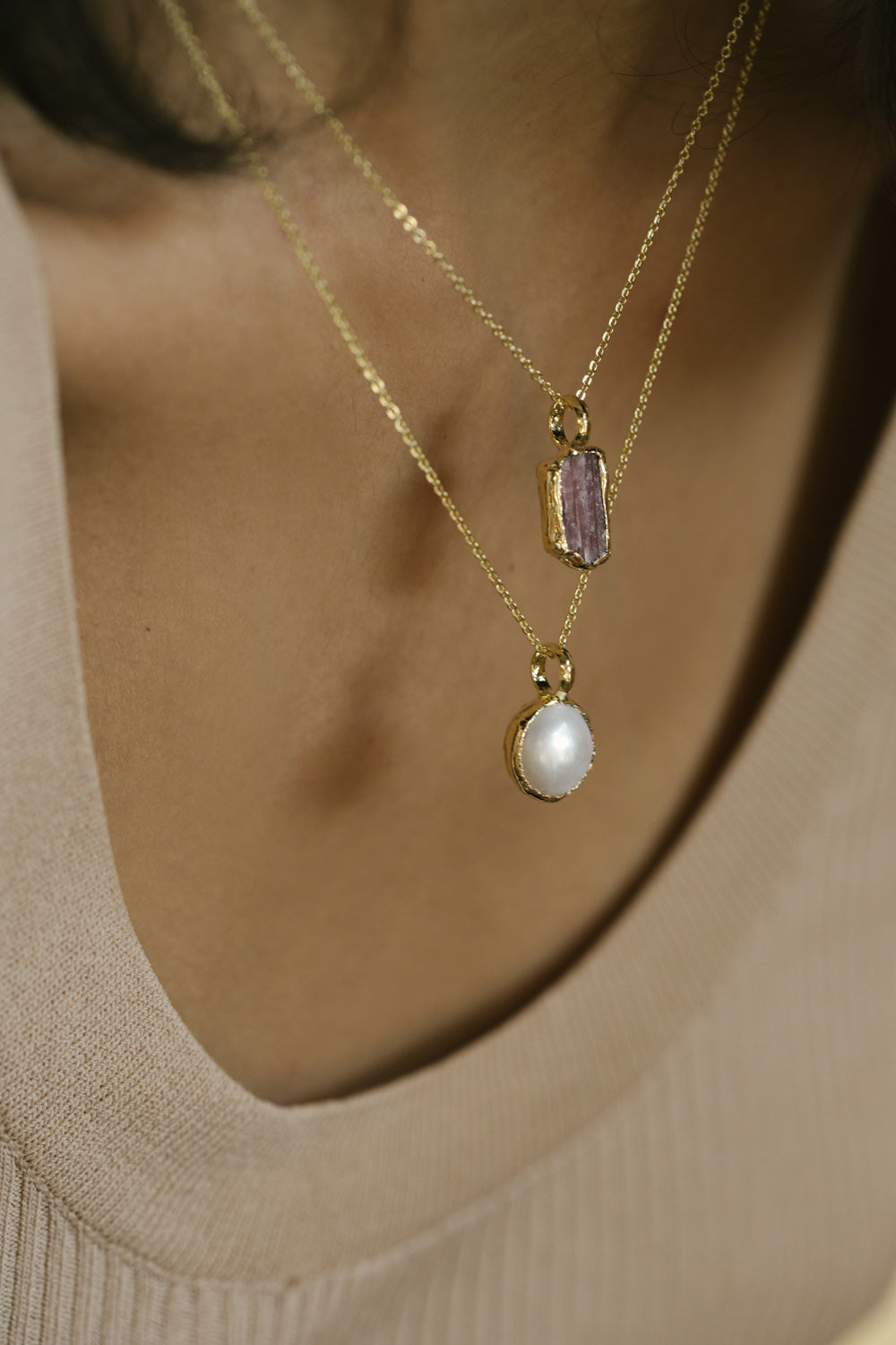 Perola Necklace - Gold